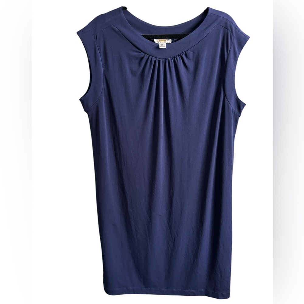 Talbots Sleeveless Navy dress
